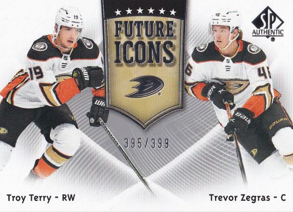 insert RC karta TERRY/ZEGRAS 21-22 SP Authentic Future Icons /399